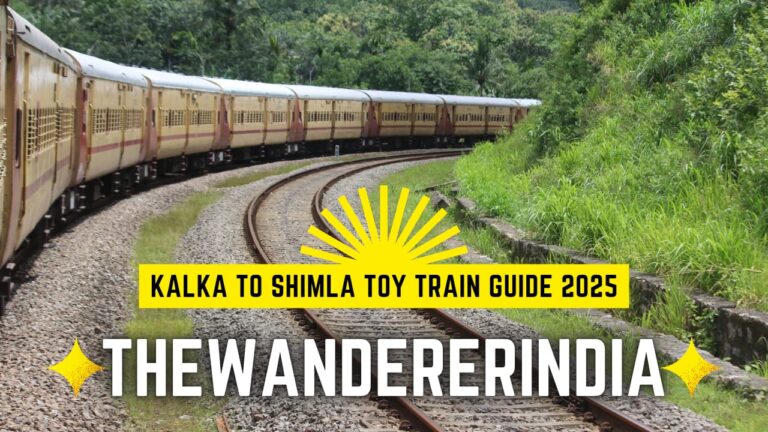 Kalka to Shimla Toy Train Guide 2025 – Timings, Fares & Booking Tips