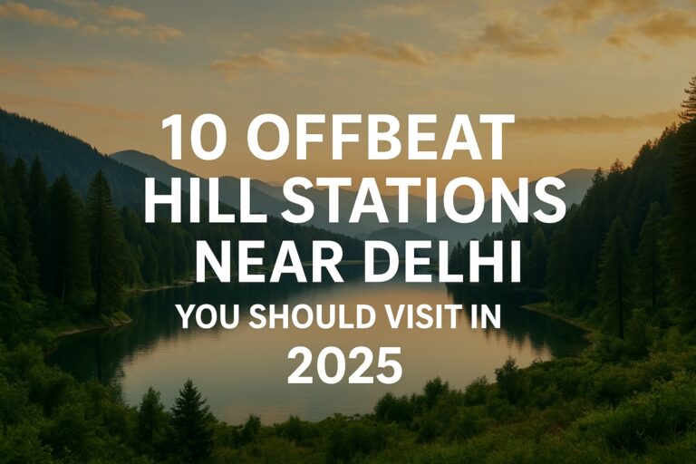 10 Offbeat Hill Stations Near Delhi You Should Visit in 2025
