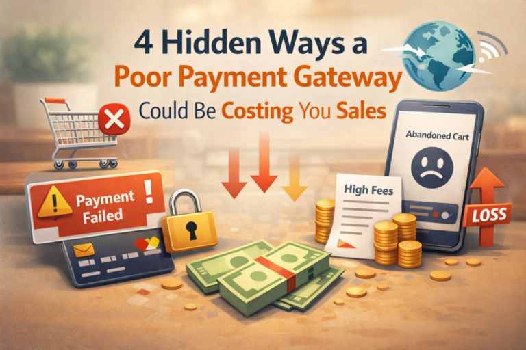 4 hidden ways a poor payment gateway could be costing you sales