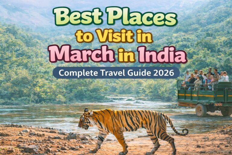 Best Places to Visit in March in India (Complete Travel Guide 2026)